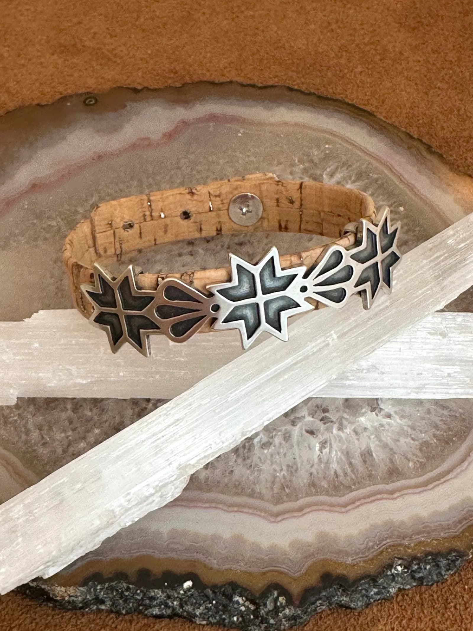 CONTOURED CUFF: a finished piece from the class