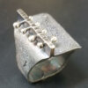 April Bower | Dust to Dust: Folded, Fused Dust, Silver & Gold Ring | Thursday, February 3, 2022 | 9 am until 5:30 pm - Image 2