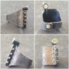 April Bower | Dust to Dust: Folded, Fused Dust, Silver & Gold Ring | Thursday, February 3, 2022 | 9 am until 5:30 pm - Image 9