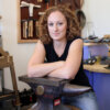 Lynette Andreasen | Can't Pin Me Down: pinned chain earrings | Monday, January 31, 2022 | 6 pm until 9 pm - Image 5