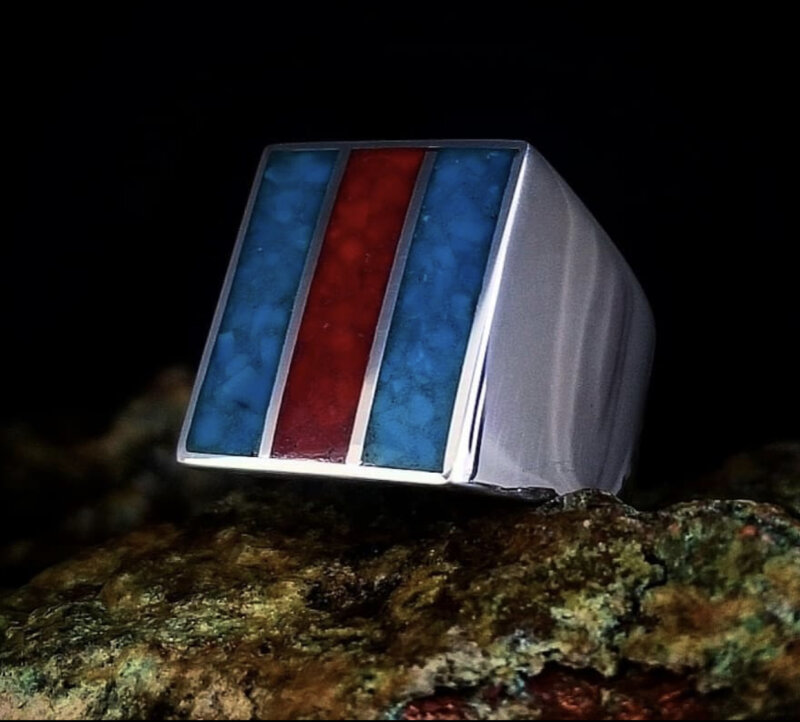 Zac Tedrow | Chips Ahoy: a hollow form ring with stone inlay | Thursday, February 3, 2022 | 8:00 am until 4:30 pm and Friday, February 4, 2022 | 6:00 pm until 8:00 pm