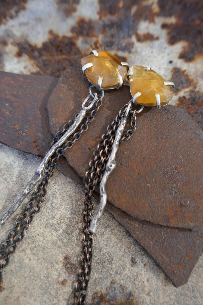 Studio Luna Verde | wabi / sabi - kinetic prong set earrings | Wednesday, February 2, 2022 | 9:00 AM - 4:30 PM - Image 6
