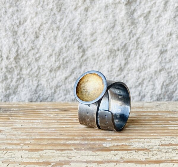 Sarah Long | Pot of Gold: a low tech way to repurpose your scrap into a beautiful ring with gold embellishments | Tuesday, February 1, 2022 | 9 am until 4:30 pm - Image 8