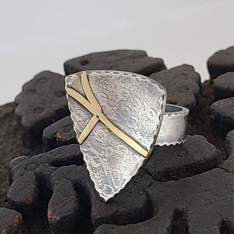 Julie Sanford | Kintsugi - Embracing the Imperfect: a ring class | Thursday, February 3, 2022 | 9:00 am until 5:30 pm - Image 3