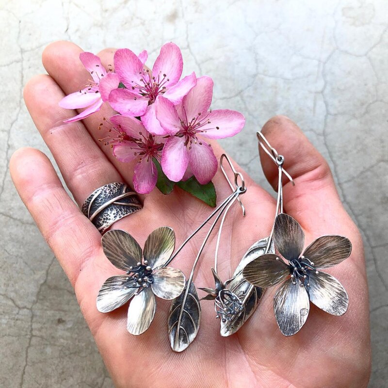 Nicole Ringgold | Found in Nature: an earrings class | Wednesday, February 2, 2022 | 9:00 am until 4:30 pm - Image 10