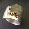 April Bower | Yin/Yang: Reticulated/Depletion Gilded/Fused/Granulated Ring with 18K Gold | Monday, May 23rd and Thursday, May 26th | - Image 4