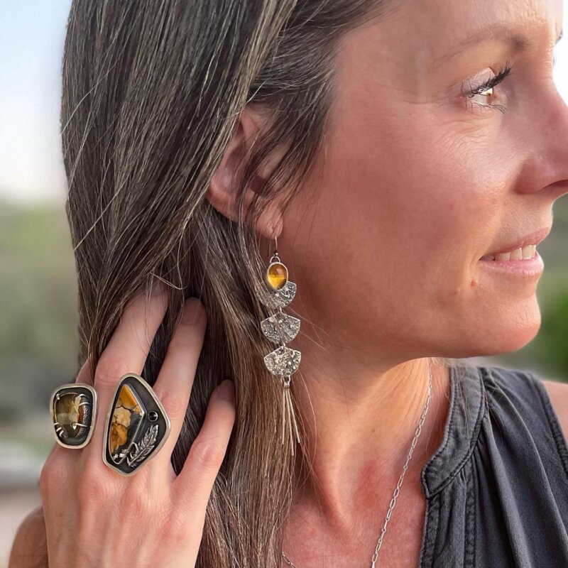 Shannon Bundschuh | Tiers for Ears: three-tiered earrings | Thursday, January 26, 2023 | 9:00 am until 4:30 pm - Image 4