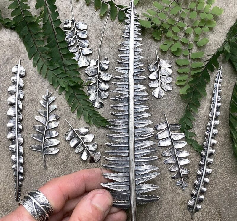Nicole Ringgold | Forest Undergrowth: fern earrings | Sunday, January 29, 2023 | 8:00 am until 5:30 pm - Image 9