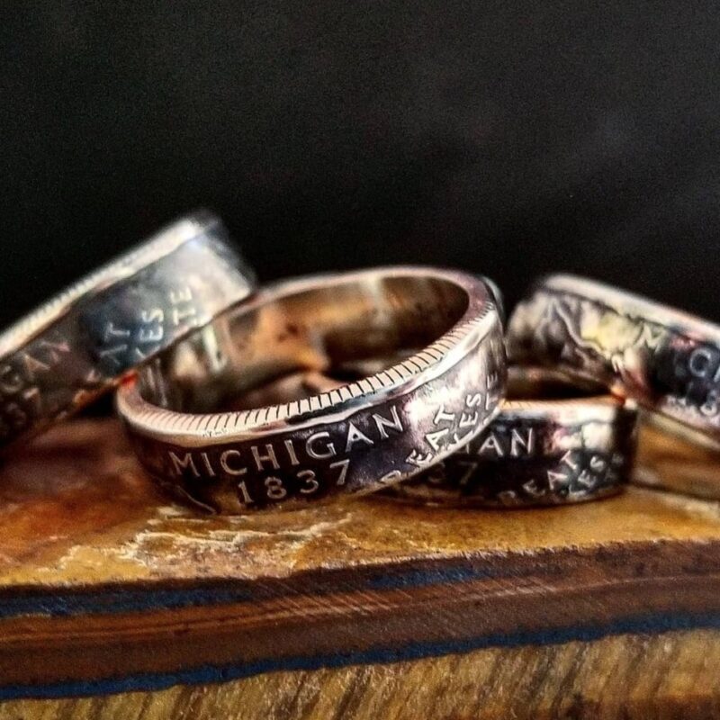 Zac Tedrow (aka Left-Hand Metalworks)  | You’re Worth It: a coin ring | Friday, January 27, 2023 | 6:00 pm until 9:00 pm - Image 2