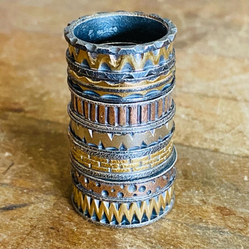 Alex Boyd | Gold Overlay Carved Ring | Monday, February 5, 2024 | 9:00 am until 4:30 pm - Image 7