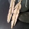 April Bower | NEW! Golden Plumage Earrings: 14K GF feather earrings | Friday, February 2, 2024 | 6 pm - 9 pm - Image 3