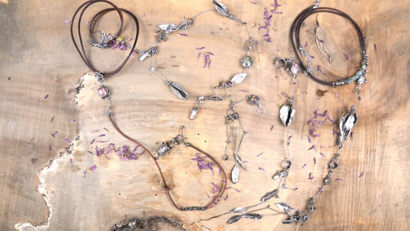 NEW CLASS! Susan Lenart | The Waterfall: earrings, cuff earrings, pendant or ring | Saturday, February 8, 2025 | 9:00 am until 4:30 pm